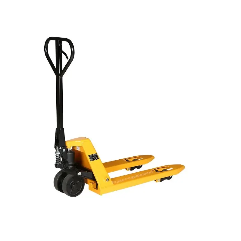 Transpalette manuel court double galet 2 500 kg